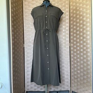 NWOT Old Navy midi shirt dress